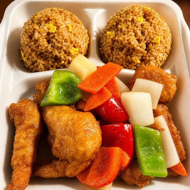 K-SWEET & SOUR CHICKEN.