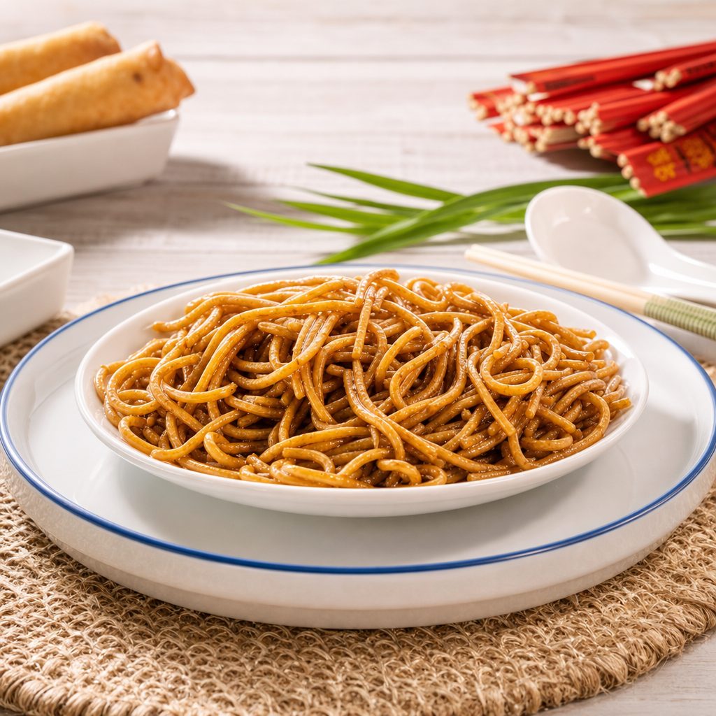 PLAIN LO-MEIN.