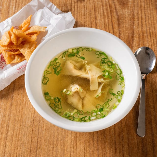WONTON SOUP SMALL (12 OZ).