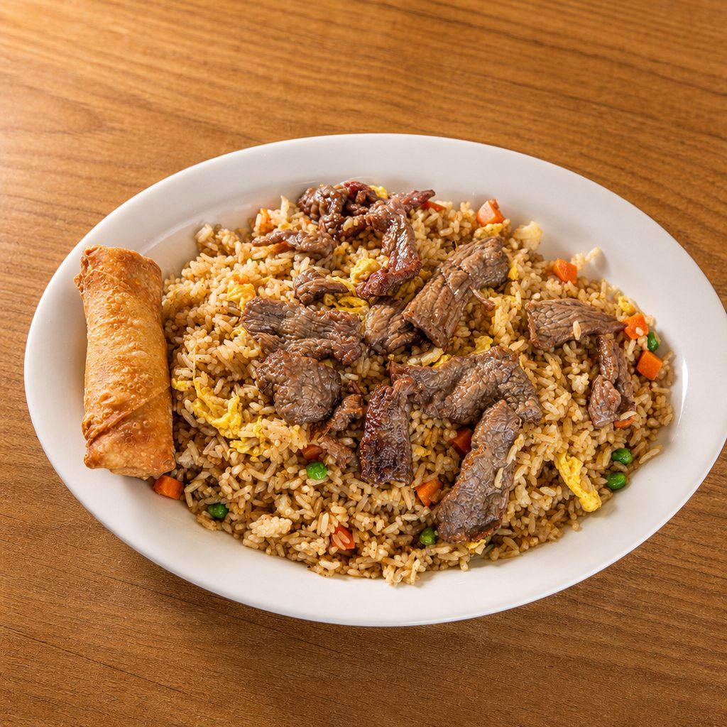 L-BEEF FRIED RICE.