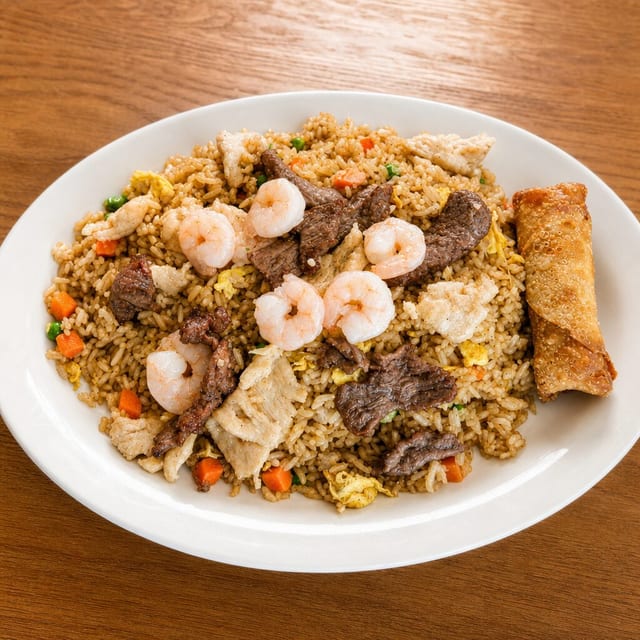 COMBINATION FRIED RICE.