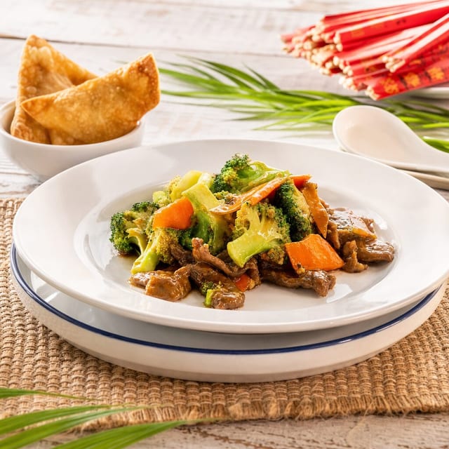 BEEF BROCCOLI.
