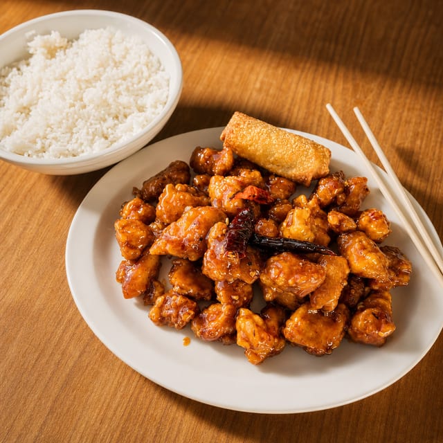 L-GENERAL TSO CHICKEN.