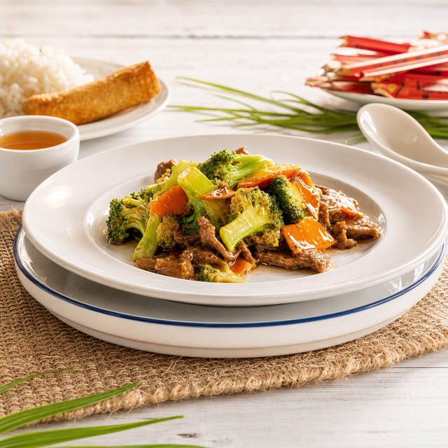 L-BEEF BROCCOLI.
