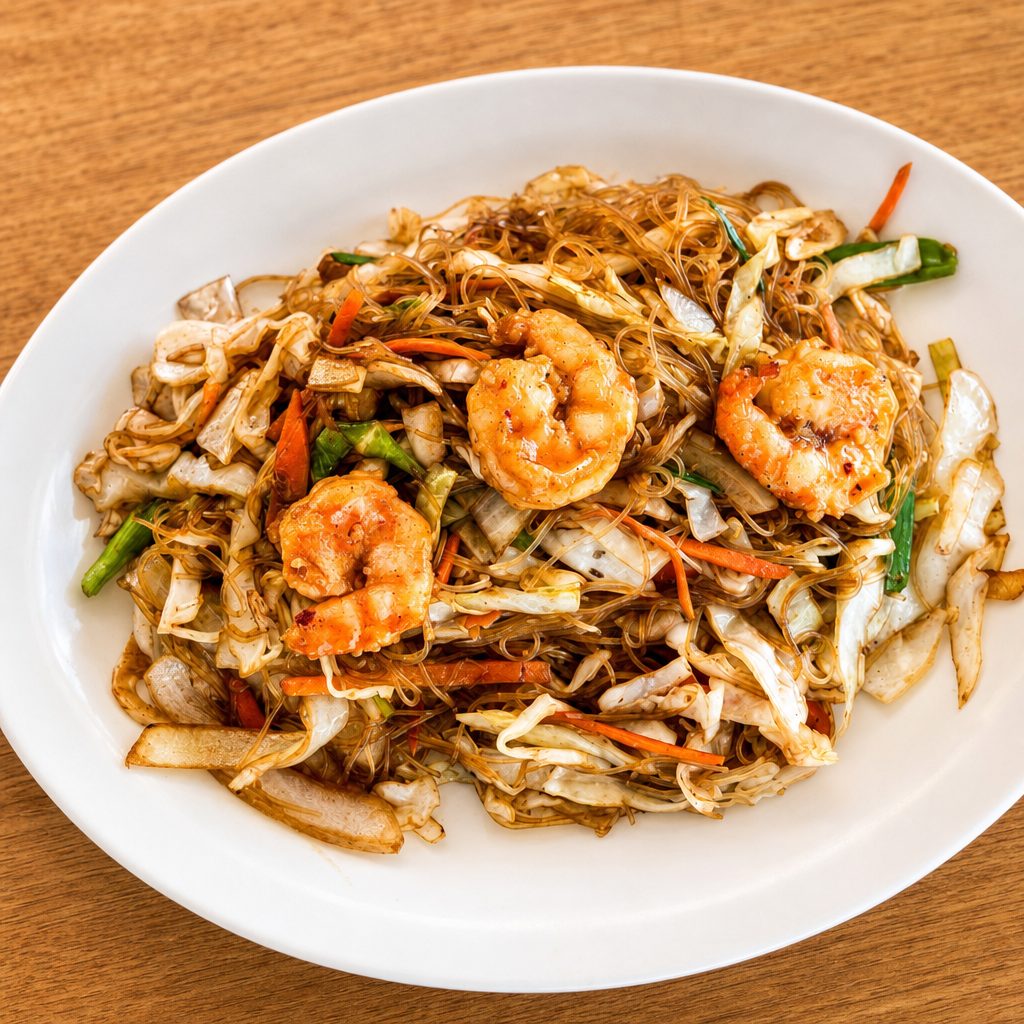 SHRIMP RICE NOODLES.