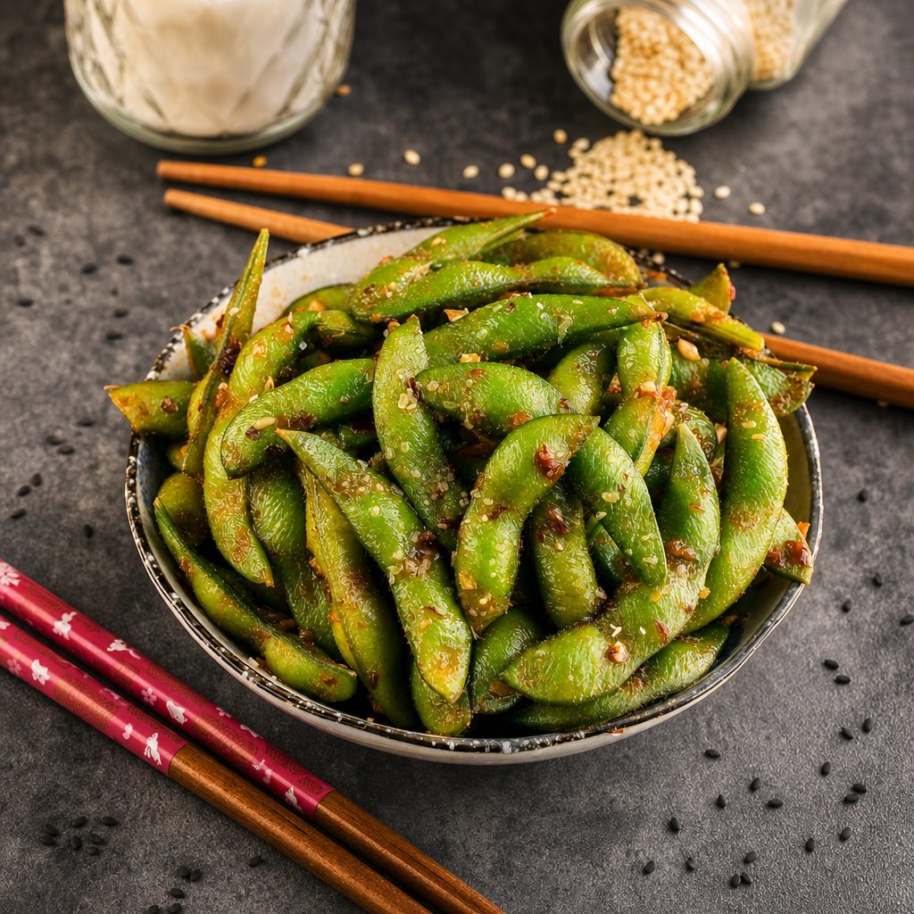 EDAMAME ( SPICY ).