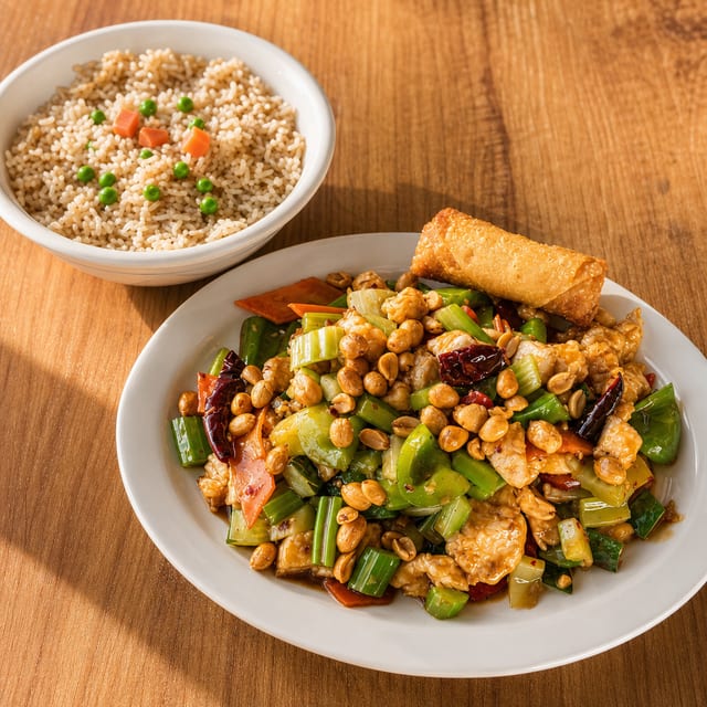 L-KUNG PAO CHICKEN.