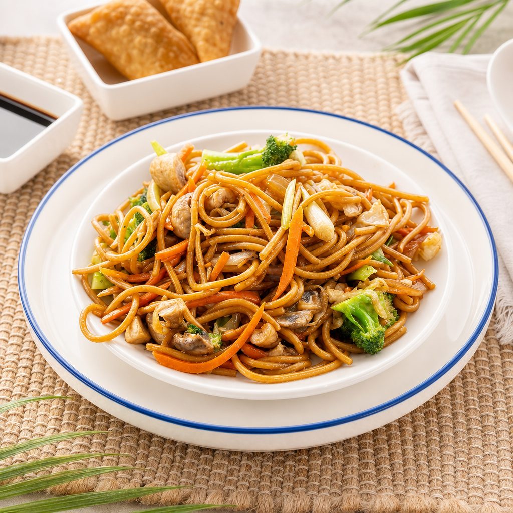 VEGETABLE LO-MEIN.