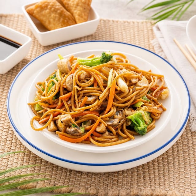 VEGETABLE LO-MEIN.