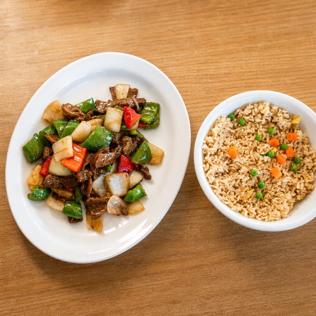 L-PEPPER STEAK.