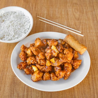 L-ORANGE CHICKEN